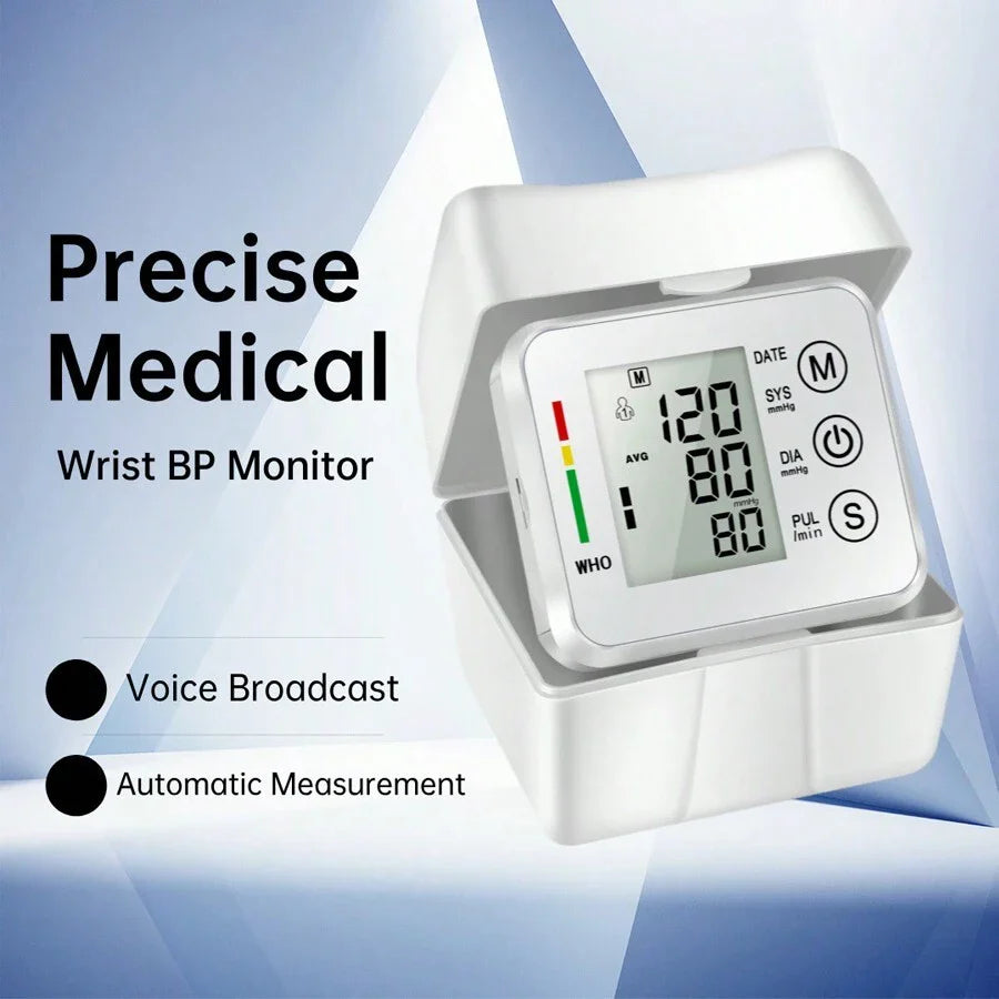 Big Sale - Electronic Wrist Blood Pressure LCD Monitor