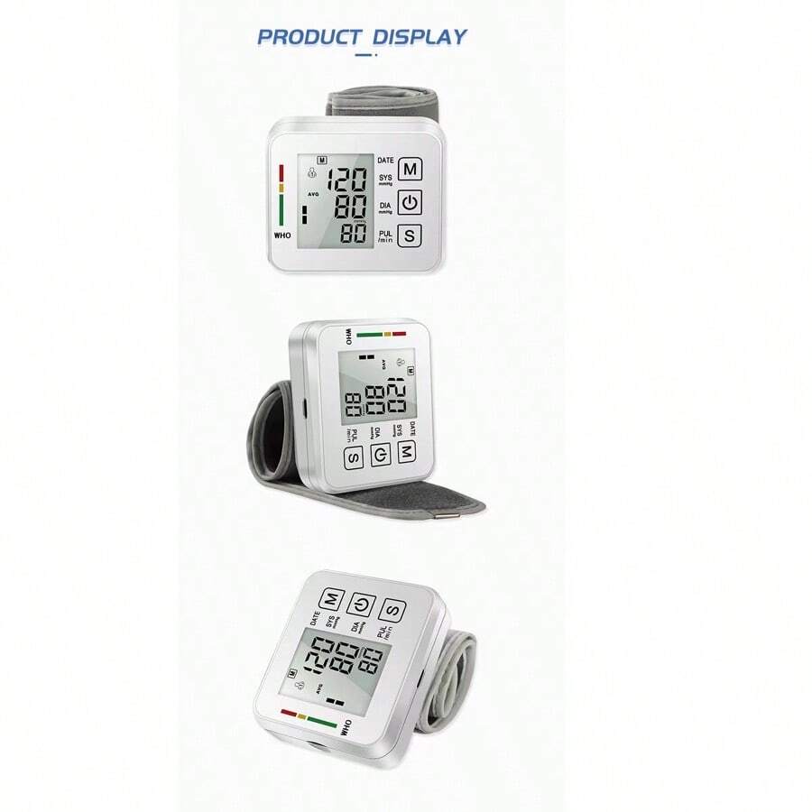 Big Sale - Electronic Wrist Blood Pressure LCD Monitor