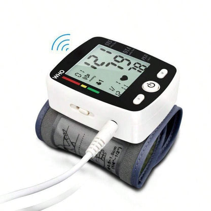 Hot 🔥Wrist Blood Pressure Monitor with USB Charging & Memory